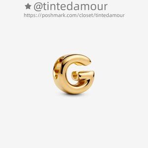 Pandora Letter G Alphabet Mini Charm|Pendant